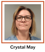 Headshot of Crystal May.