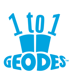 Geodes 1 to 1 Logo
