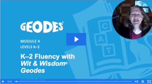 Geodes K-2 Fluency Video