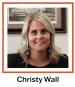 Headshot of Christy Wall.